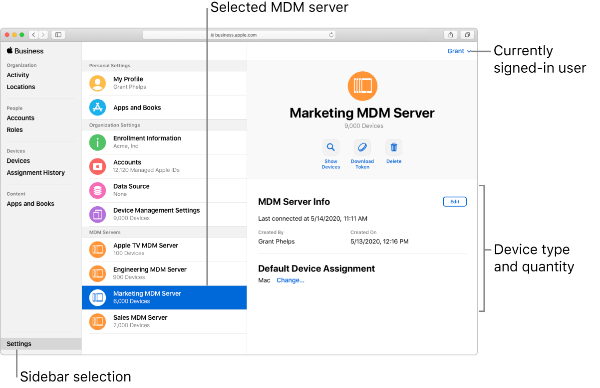 Add an ipad to apple business manager