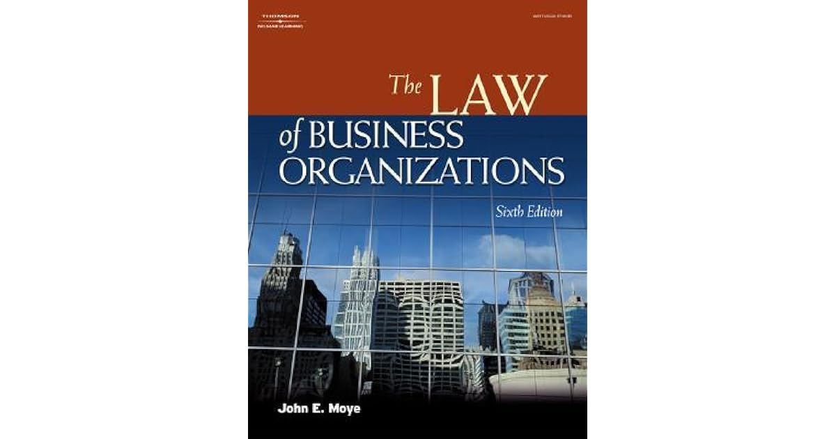 An introduction to the law of business organizations