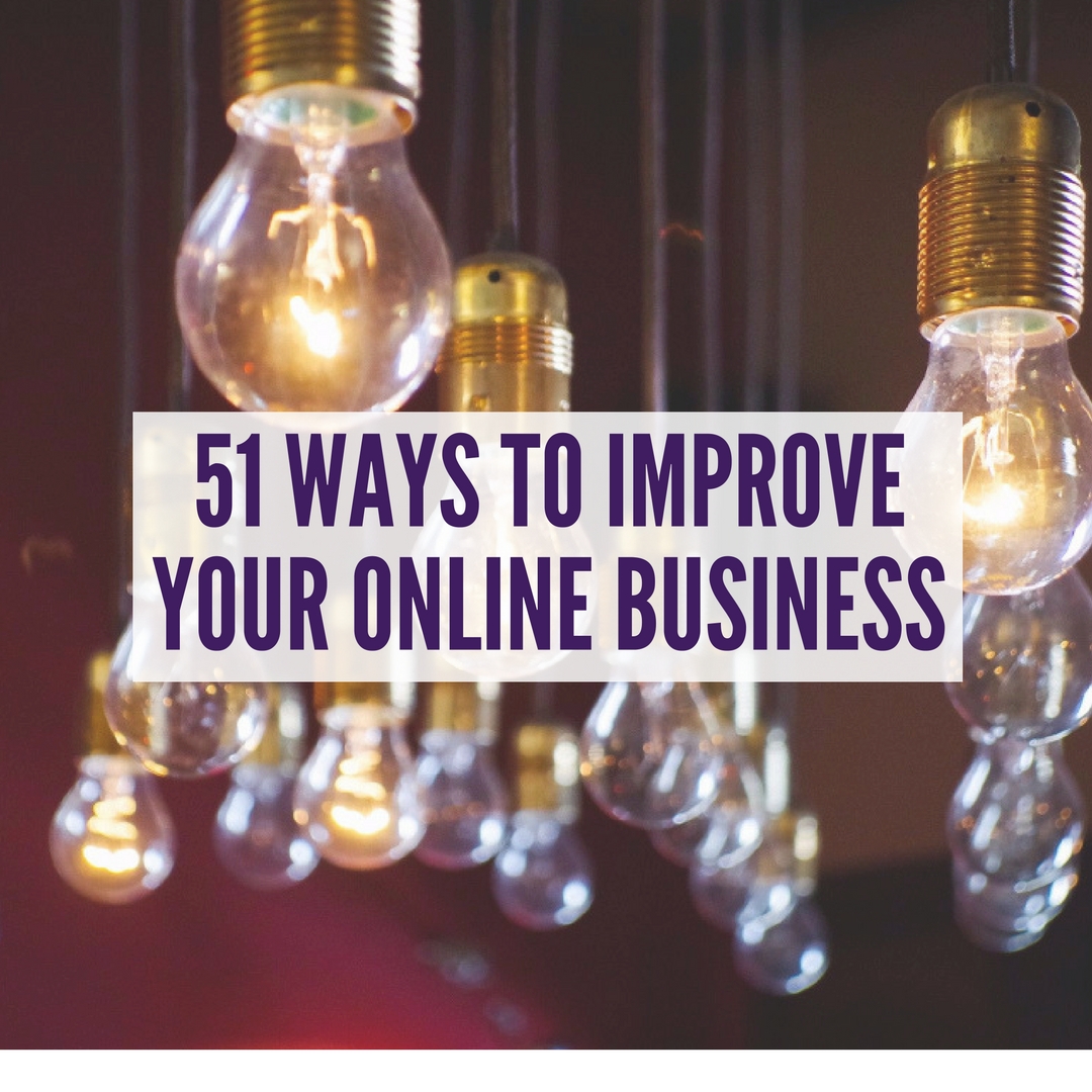 How to improve an online business