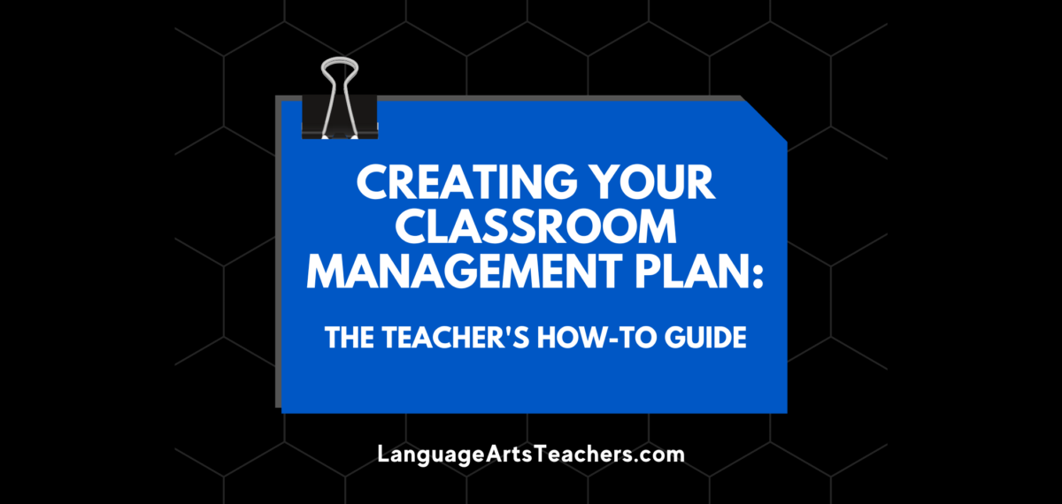 An effective classroom management plan includes