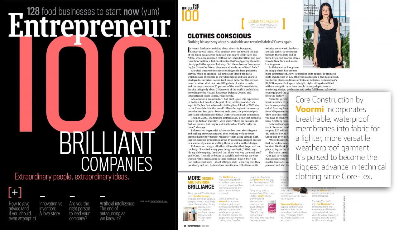 Business magazine that names an entrepreneur of the year