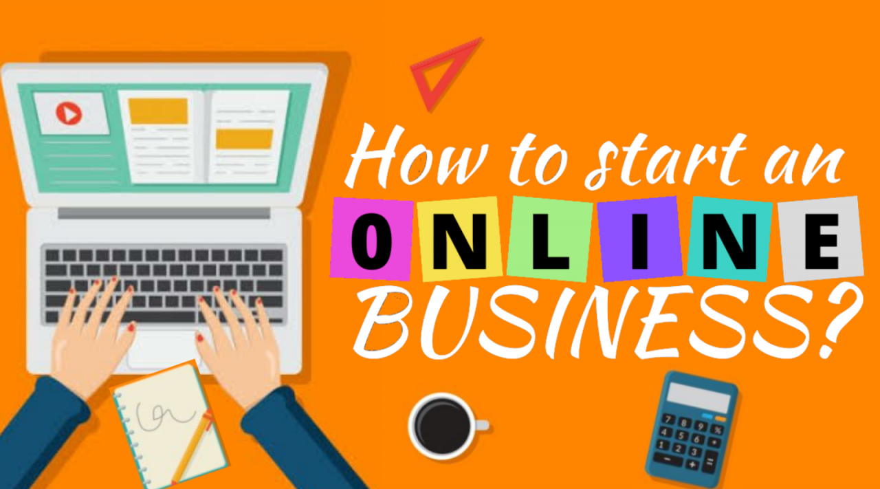 Beginning an online business