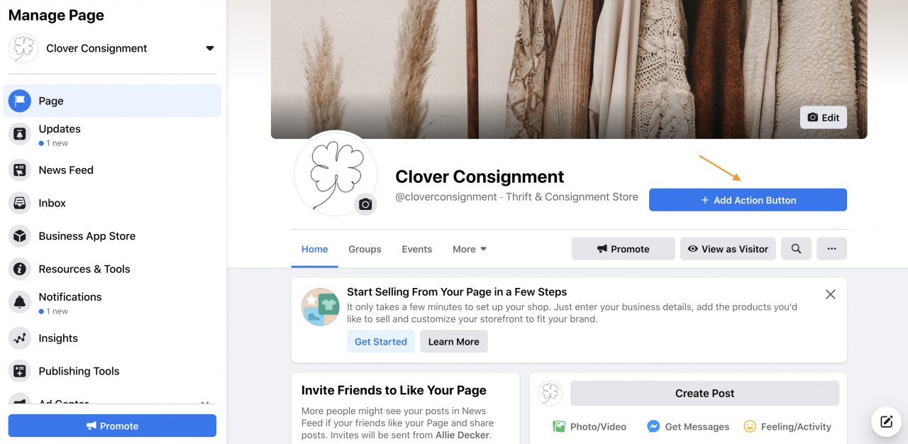 How to hide an album on facebook business page