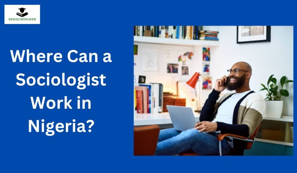 Can a sociologist work in an oil company