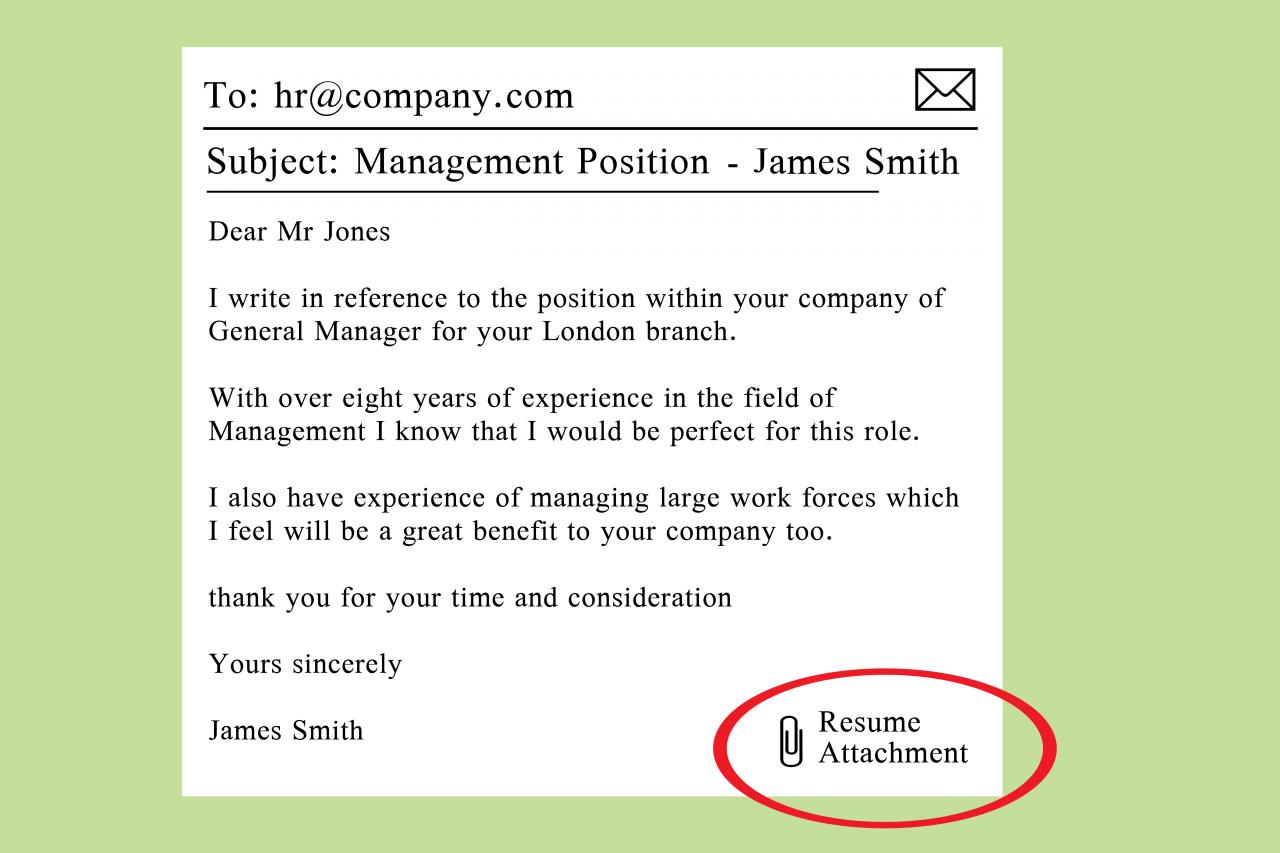 How to sign an email for a job