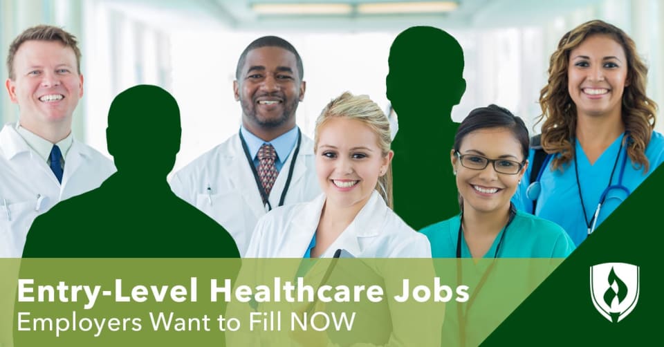 How to get an entry level hospital job