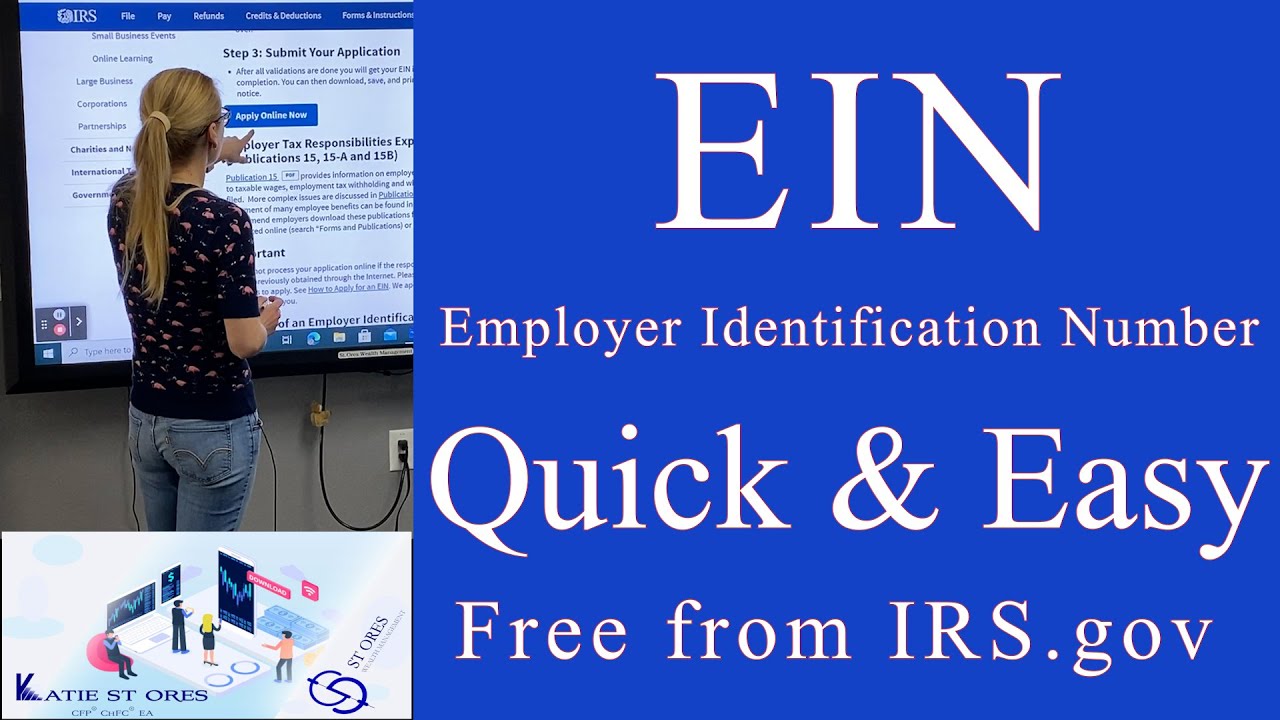 Apply for an ein number for business