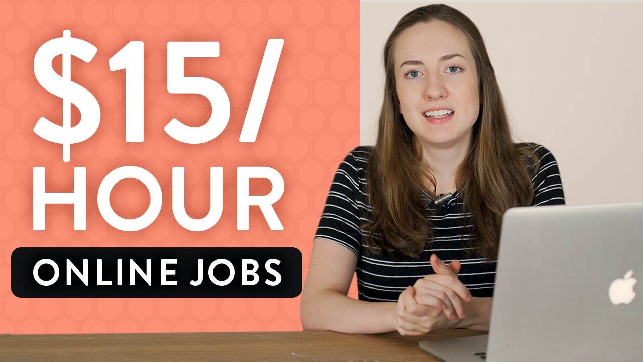 A job that pays 15 an hour