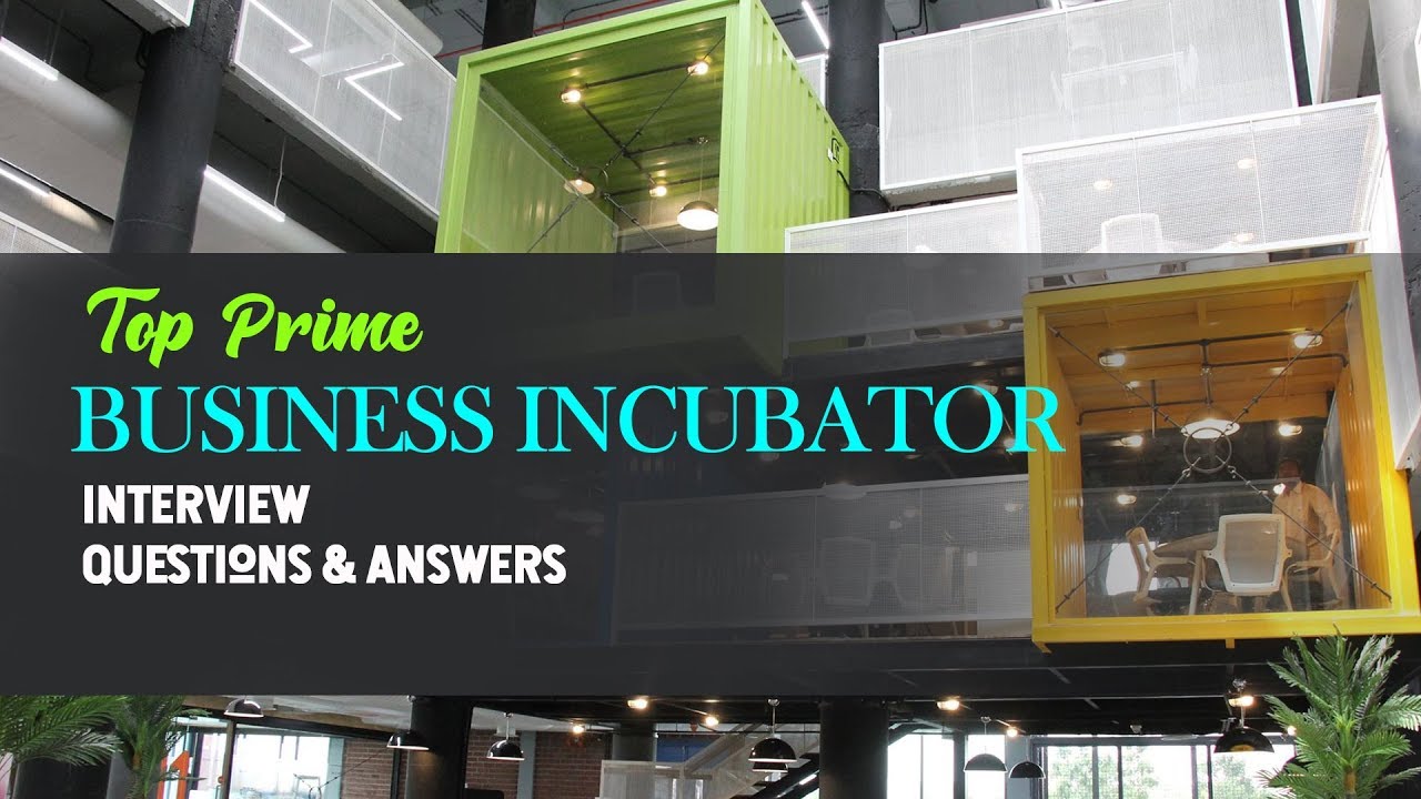 How to get a job at an incubator