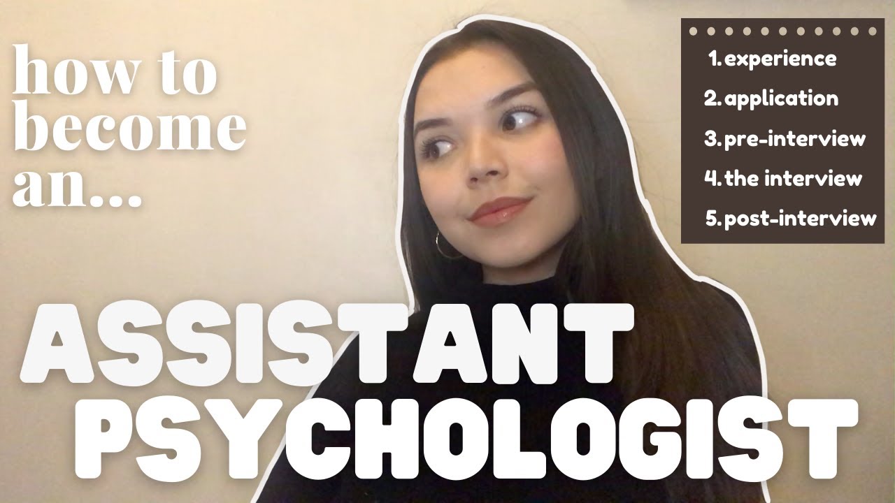 How to get an assistant psychologist job