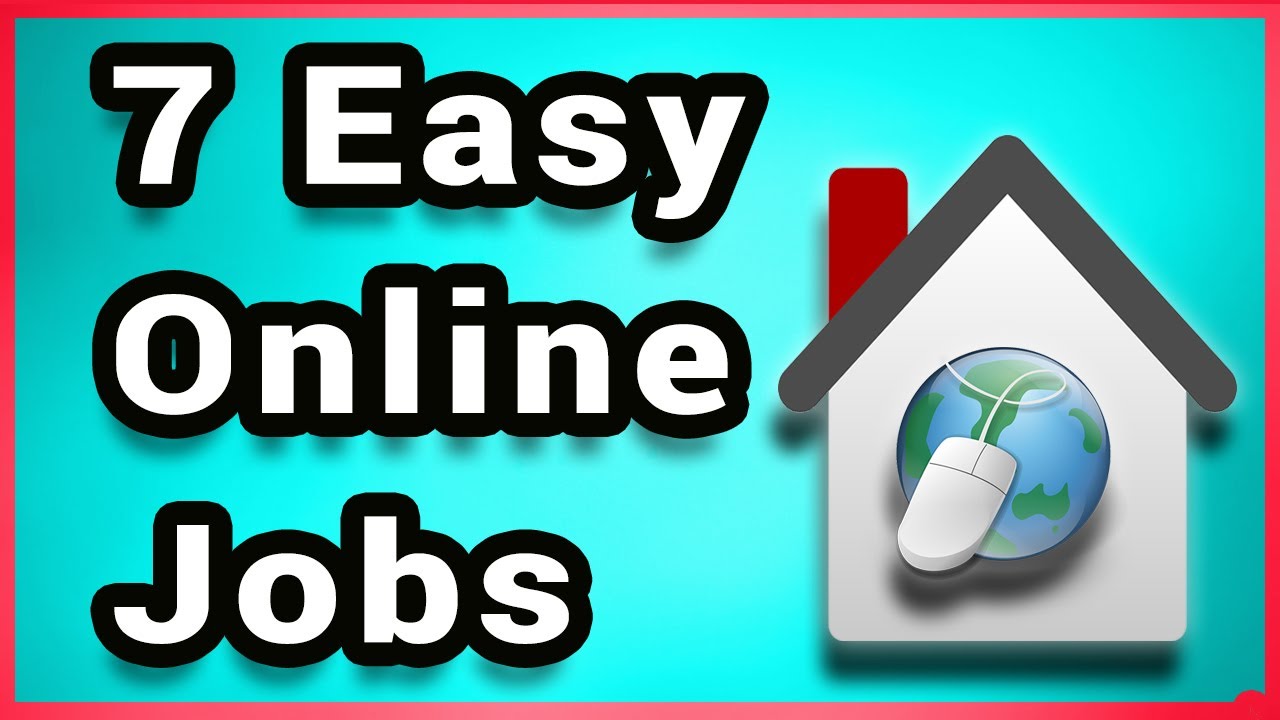 How to get an easy job online