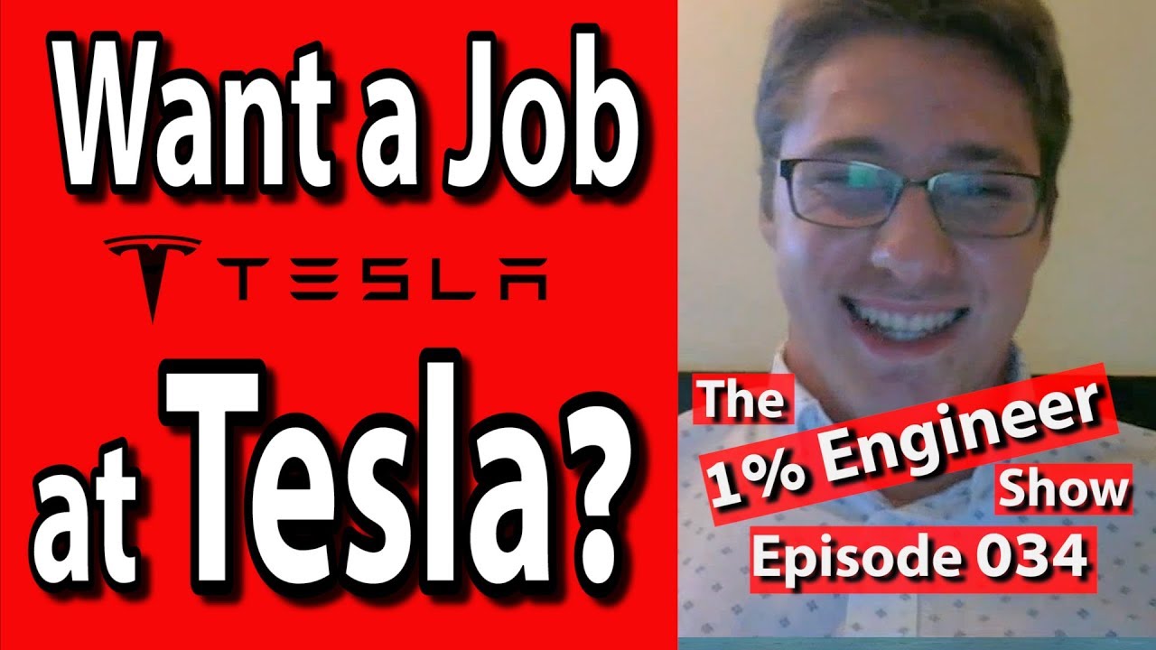 How to get an engineering job at tesla