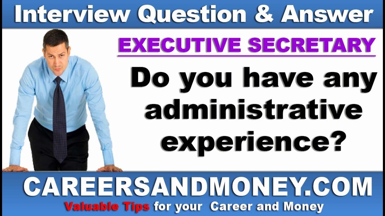 How to get an administrative job with no experience