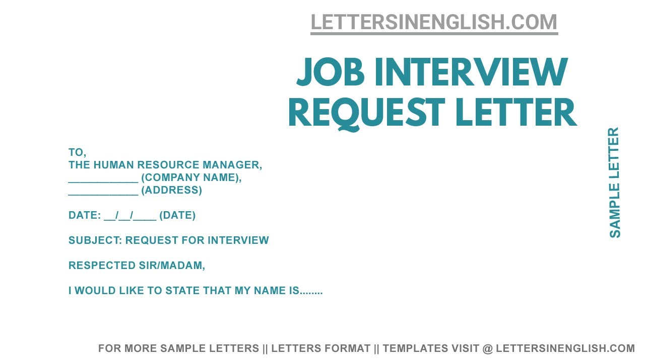 How to request an update on a job interview