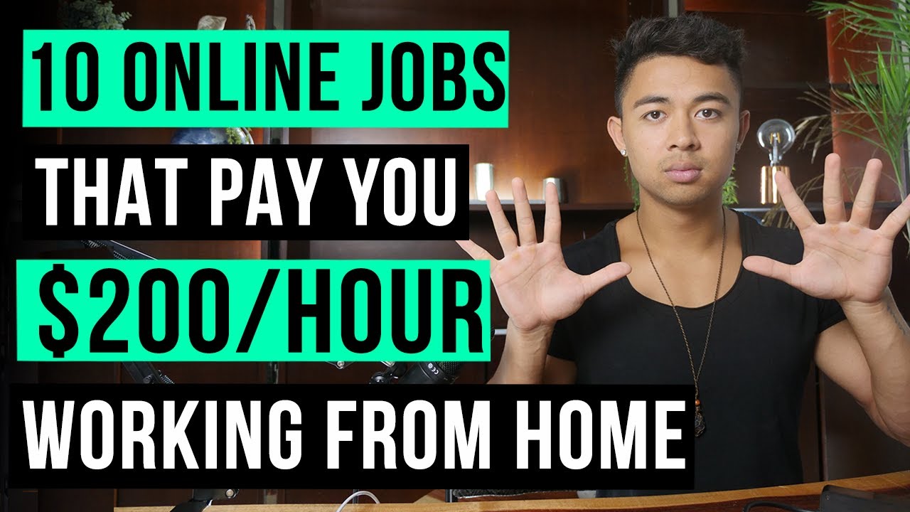 Online jobs that pay 15 dollars an hour