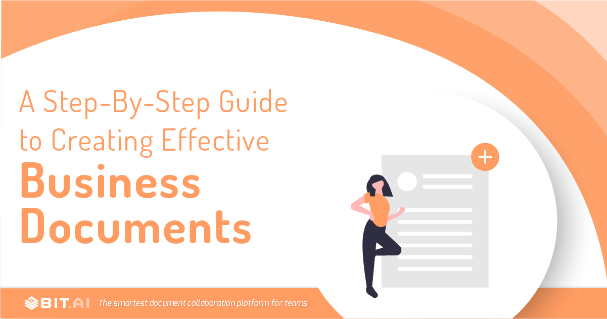 An effective business document should have
